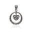 ENCIRCLE YOUR HEART IN AMETHYST PENDANT