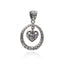 ENCIRCLE YOUR HEART IN AMETHYST PENDANT
