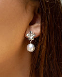 FRANGIPANI MABE WHITE EARRING