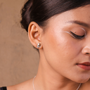 SIA SWIRL STUD GOLD