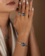 PENINA BLUE RING