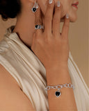 MY BLACK HEART BRACELET