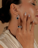 MY BLACK HEART EARRING