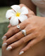 FRANGIPANI ENTANGLED RING