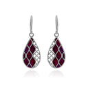 HARLEQUIN PINK EARRING