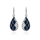 HARLEQUIN TEAL EARRING