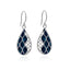 HARLEQUIN TEAL EARRING