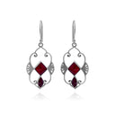 ART NOUVEAUX PINK EARRING