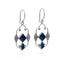 ART NOUVEAUX TEAL EARRING