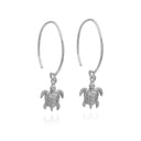 TEENY TURTLE LOOPER EARRING