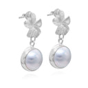 FRANGIPANI MABE WHITE EARRING