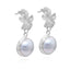FRANGIPANI MABE WHITE EARRING