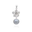 FRANGIPANI MABE WHITE PENDANT