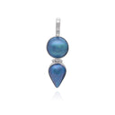 TWO IN ONE MABE BLUE PENDANT