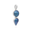 TWO IN ONE MABE BLUE PENDANT