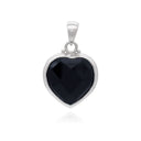 MY BLACK HEART PENDANT