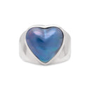 TRUE LOVE BAND IN BLUE RING