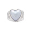 TRUE LOVE BAND IN WHITE RING