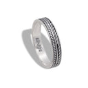 PATTERN BAND RING