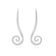LOOPER SPIRAL EARRING