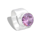 A BIT OF BLING PINK RING