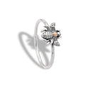 GOLD BEE RING