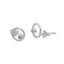 PLANET 1 PINK ZIRCON STUD