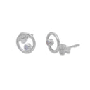 PLANET 1 ZIRCON STUD