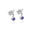 AMETHYST LASSO STUD
