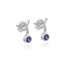 AMETHYST LASSO STUD
