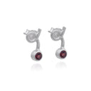 GARNET LASSO STUD