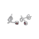 GARNET LASSO STUD
