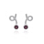 GARNET LASSO STUD
