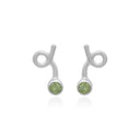 PERIDOT LASSO STUD