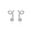 ZIRCON LASSO STUD