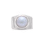 PERLA WHITE RING