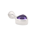 SET IN STONE - AMETHYST TRI PENDANT