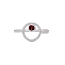 PLANET 1 GARNET RING