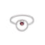 PLANET 1 GARNET RING