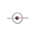 PLANET 2 GARNET RING
