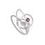 PLANET 2 GARNET RING