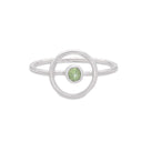 PLANET 2 PERIDOT RING