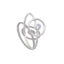 PLANET 2 ZIRCON RING