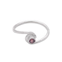 BETWIXT GARNET RING