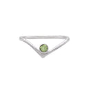 TIPTOP PERIDOT RING