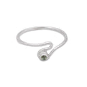 PINPOINT PERIDOT RING