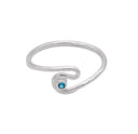 PINPOINT TOPAZ RING
