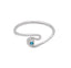 PINPOINT TOPAZ RING