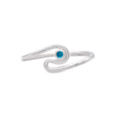 PINPOINT TOPAZ RING