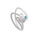 PINPOINT TOPAZ RING